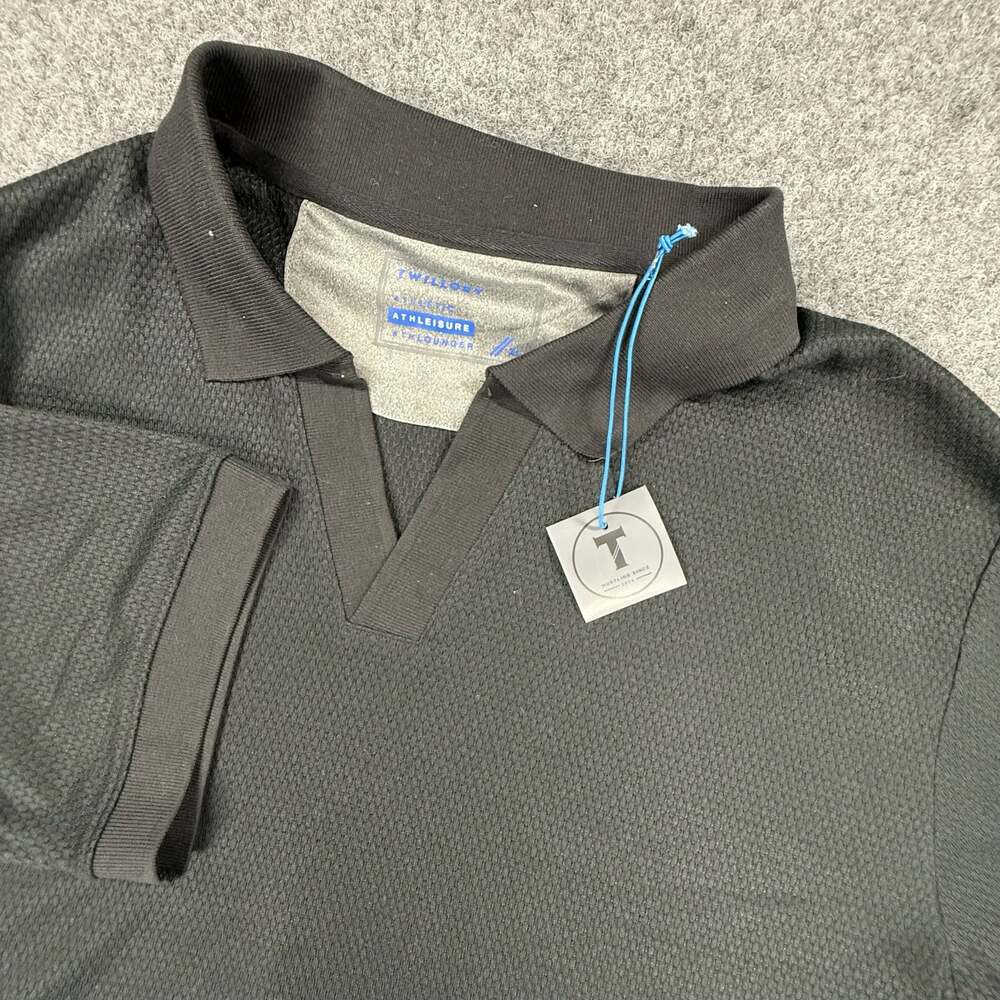 Twillory Athletic Athleisure Athlounger Short Sleeve Sweater Polo